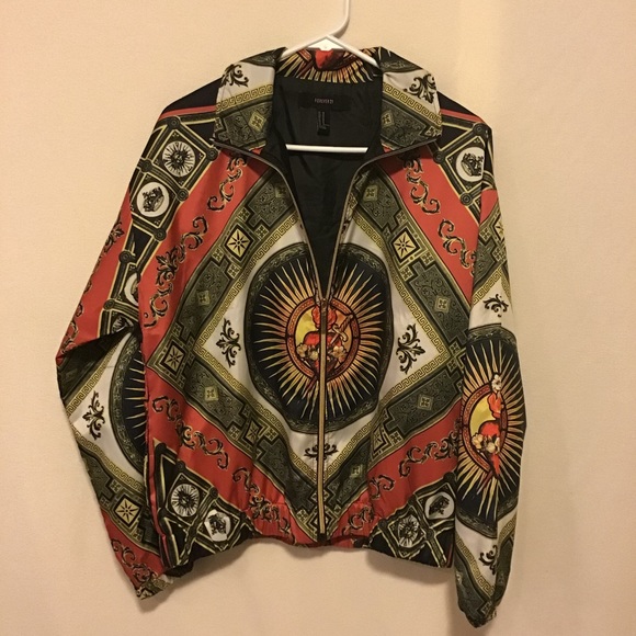 Forever 21 Versace Inspired Windbreaker - Picture 2 of 5